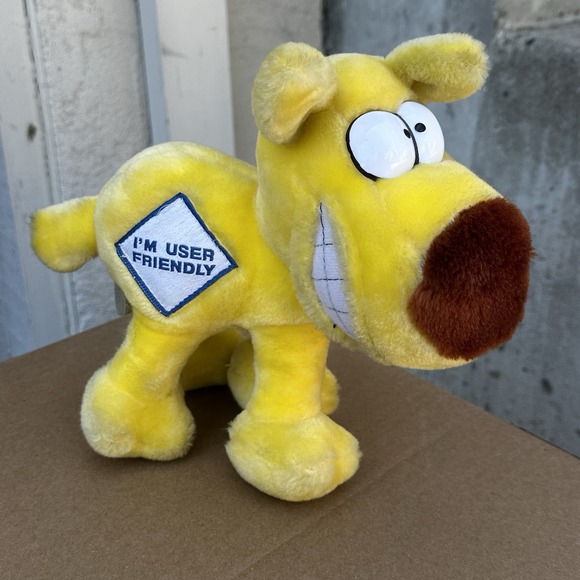 24k Company Other - Vintage 1989 Grimmy Mother Goose & Grimm Plush Toy I'm User Friendly